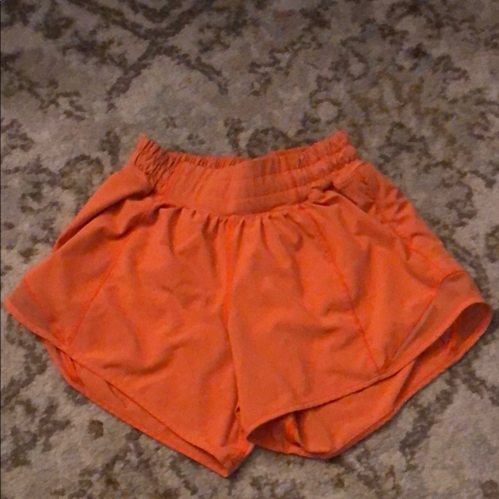 Women's Orange Shorts